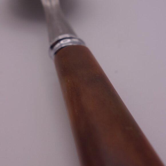 Set of Four(4) Stainless MB Japan Faux Bone Spoons - Picture 15 of 15